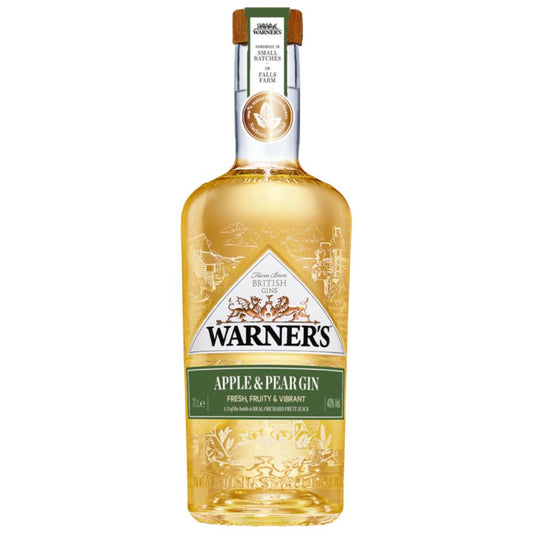 WARNERS APPLE & PEAR GIN NV