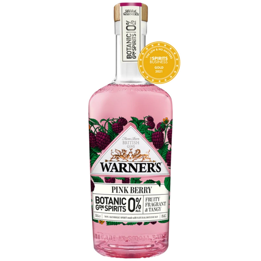 WARNERS BOTANIC GARDEN SPIRITS PINK BERRY 0% NV