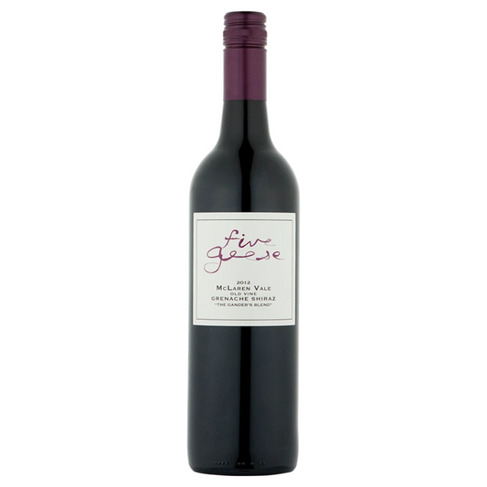 FIVE GEESE GANDER'S BLEND GRENACHE SHIRAZ 2012/13