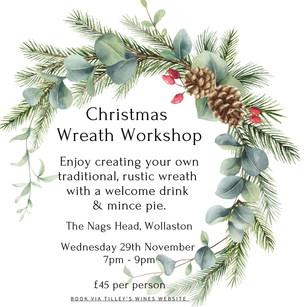 Christmas Wreath-making Workshop - Wednesday 29th November 7pm