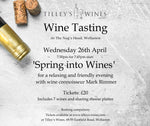 Wine Tasting at The Nag's Head, Wollaston - 26th April 2023 at 7.30pm